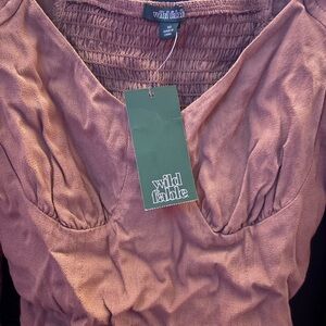 Wild Fable Mauve Top
